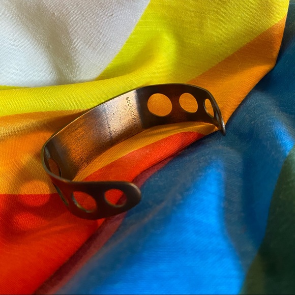 Vintage Copper Cuff - Picture 3 of 10